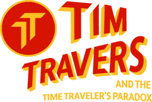 Logo: Tim Travers and the Time Traveler's Paradox